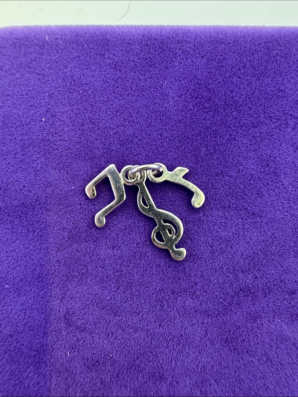 💛 Vintage Sterling Silver Music Note Charm Trio | Pendant or Charm Versatile